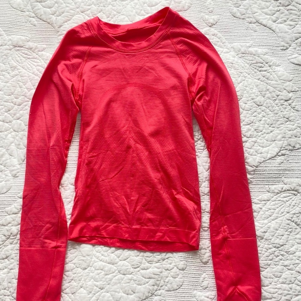 Pink Swiftly Tech Lululemon Long sleeve